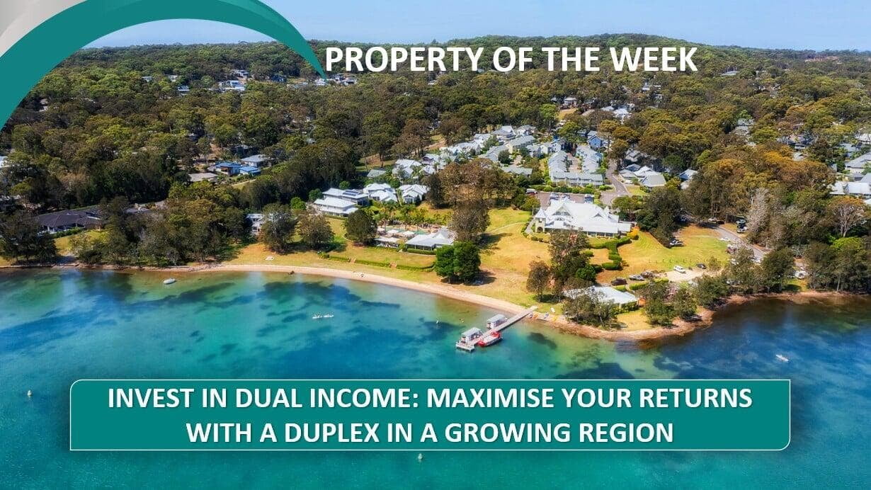 PROPERTY OF THE WEEK: Invest In Dual Income: Maximise Your Returns With A Duplex In a Growing Region